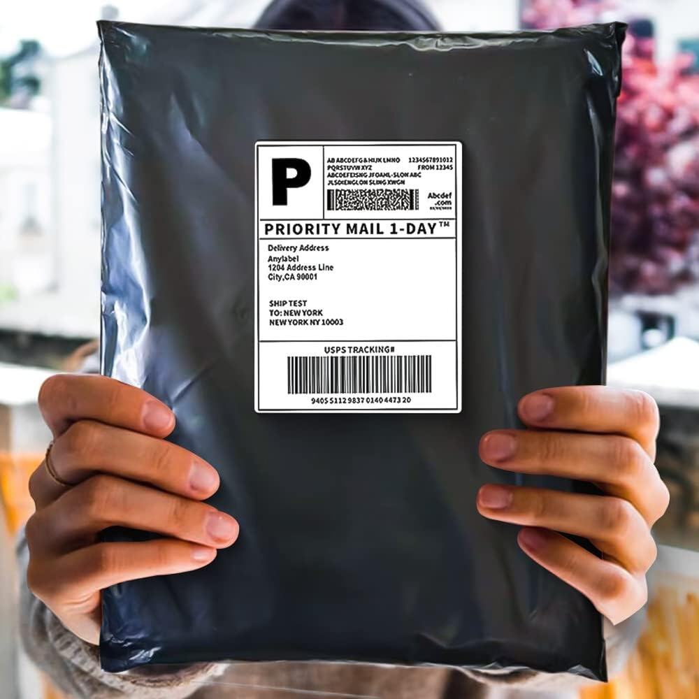 POLYMAILERS BLACK SHIPPING BAGS 10 PACK 12X15.5 SELF SEAL MAILERS